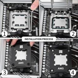 Thermalright Mounting KIT - Bending Correct Frame - ASF AM5 BLACK V2 Thermalright Mounting KIT - Bending Correct Frame - ASF AM5 BLACK V2