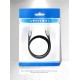Vention Кабел USB 2.0 Type-C to Type-C - 2.0M Black 5A Fast Charge - TAEHH