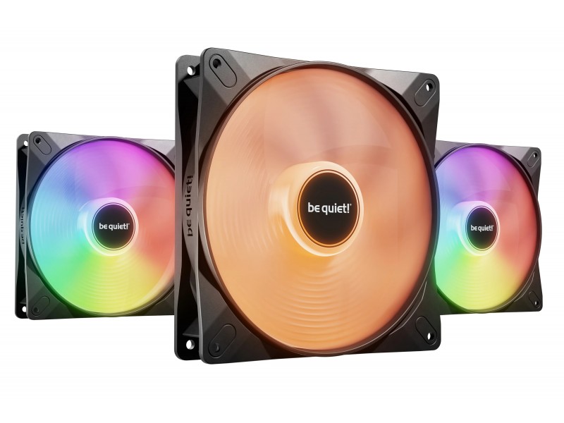 be quiet! комплект вентилатори Fan Pack 3-in-1 3 x 140mm - LIGHT WINGS LX 140mm PWM high-speed Triple-Pack