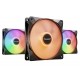 be quiet! комплект вентилатори Fan Pack 3-in-1 3 x 120mm - LIGHT WINGS LX 120mm PWM high-speed Triple-Pack