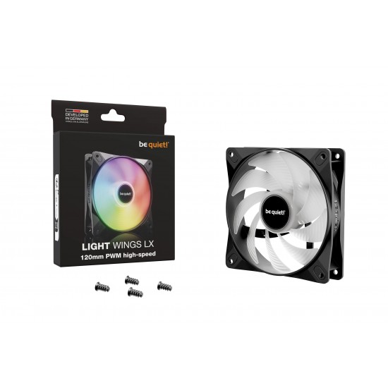 be quiet! вентилатор Fan 120mm - LIGHT WINGS LX 120mm PWM high-speed