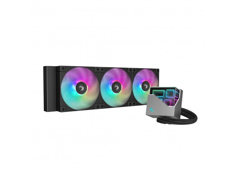 DeepCool водно охлаждане Water Cooling LT360 - Addressable RGB, Infinity mirror design - LGA1851/AM5