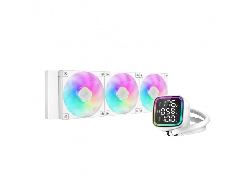 DeepCool водно охлаждане Water Cooling LD360 WH - LED Display, A-RGB