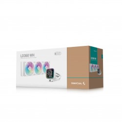 DeepCool водно охлаждане Water Cooling LD360 WH - LED Display, A-RGB DeepCool водно охлаждане Water Cooling LD360 WH - LED Display, A-RGB