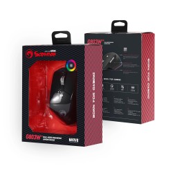 Marvo безжична геймърска мишка Wireless Gaming Mouse Duke 55 G803 BK - 4000dpi, 2.4G, Bluetooth Marvo безжична геймърска мишка Wireless Gaming Mouse Duke 55 G803 BK - 4000dpi, 2.4G, Bluetooth