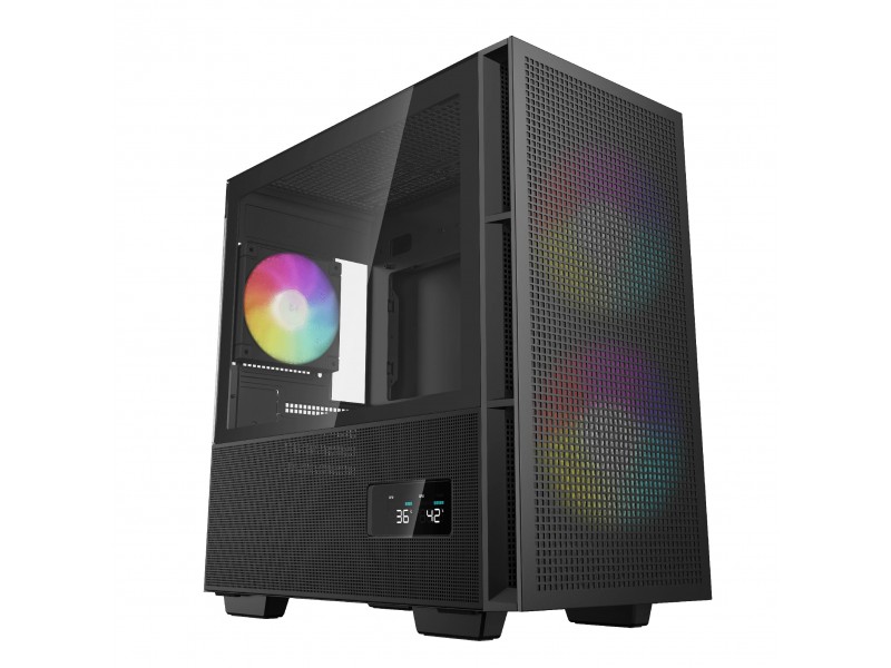 DeepCool кутия Case mATX - CH360 DIGITAL