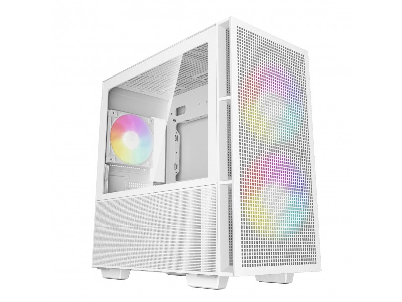 DeepCool кутия Case mATX - CH360 WH