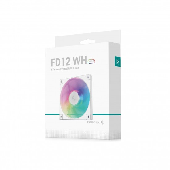 DeepCool вентилатор Fan 120mm - FD12 ARGB White
