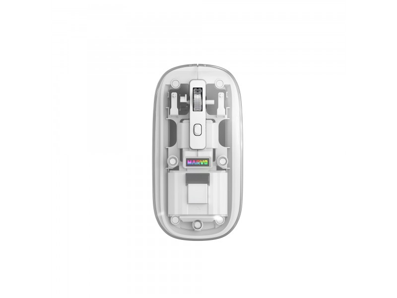 Marvo безжична мишка Wireless Mouse M810W White - 1600dpi, 2.4G, Bluetooth