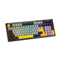 Marvo геймърска клавиатура Gaming Keyboard Soldat S50B - Rainbow, 98 keys - MARVO-K638B