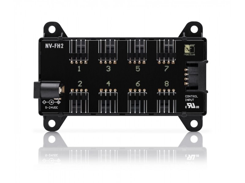 Noctua разклонител за вентилатори Fan Hub - 8 port PWM 5V/12V/24V - NV-FH2