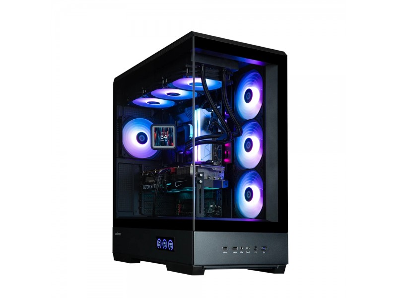 Zalman кутия Case ATX - P50 DS Black - Digital Display, Addressable RGB