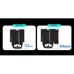 Zalman охладител CPU Cooler CNPS14X DUO Black - Dual-Tower - LGA1851/AM5