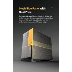 Geometric Future кутия Case EATX - Model 5 Black/Green, NVIDIA style limited edition Geometric Future кутия Case EATX - Model 5 Black/Green, NVIDIA style limited edition