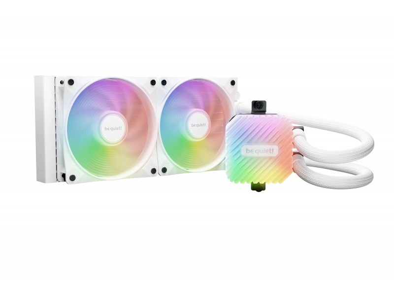 be quiet! водно охлаждане Water Cooling - LIGHT LOOP 240mm White