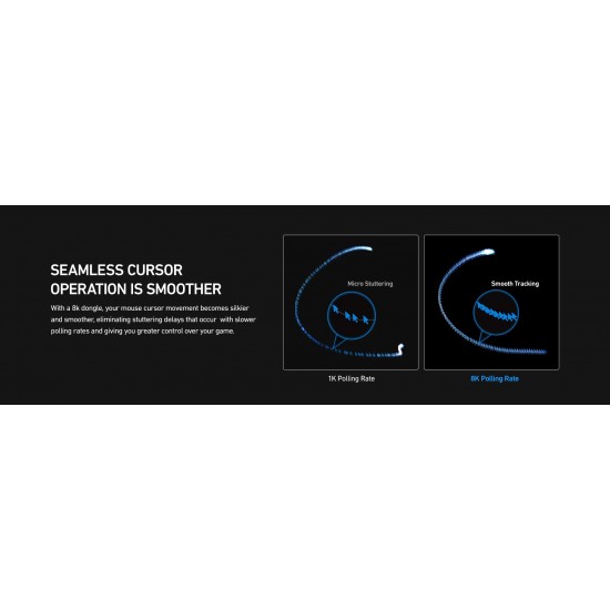 Lamzu приемник за мишка 8K DONGLE - Black