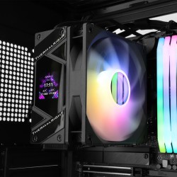 Thermalright охладител CPU Cooler Assassin Spirit 120 Vision A-RGB Black - LCD Display, Infinity Mirror Thermalright охладител CPU Cooler Assassin Spirit 120 Vision A-RGB Black - LCD Display, Infinity Mirror