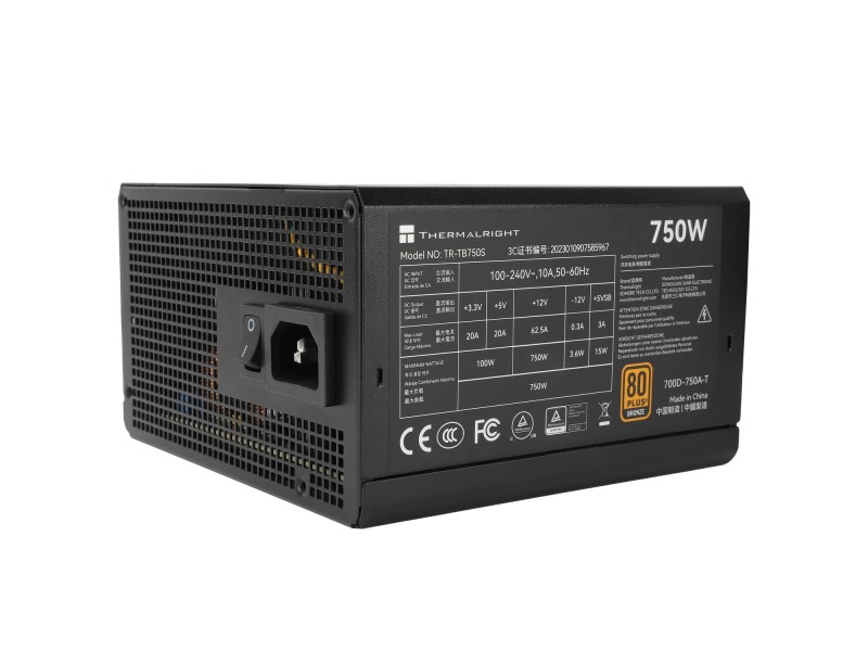 Thermalright захранване PSU ATX 3.0 750W Bronze - TR-TB750S