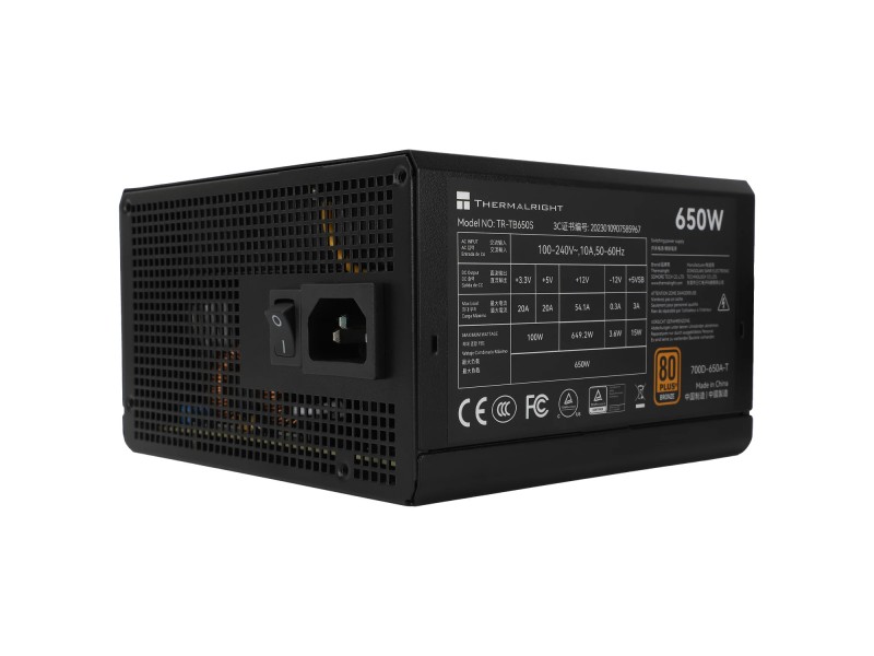 Thermalright захранване PSU 650W Bronze - TR-TB650S