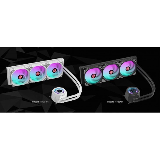 Raijintek водно охлаждане Water Cooling - CYCLOPS 360 Black