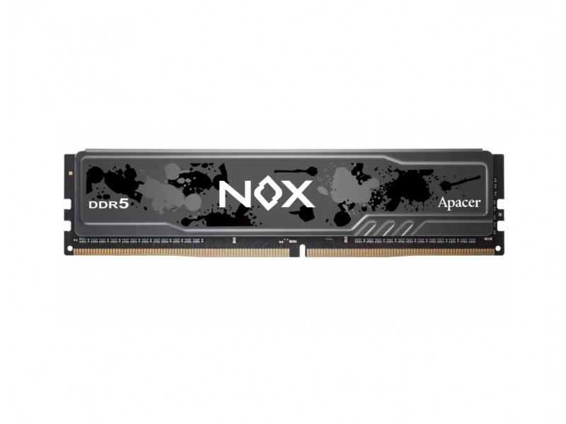 Apacer гейминг памет RAM 16GB NOX DDR5 DIMM 5600 2048x8 - AH5U16G56C522MBAA-1