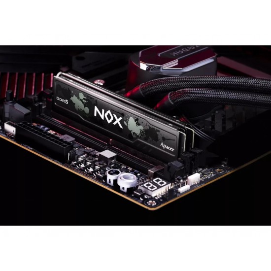 Apacer гейминг памет RAM 16GB NOX DDR5 DIMM 5600 2048x8 - AH5U16G56C522MBAA-1