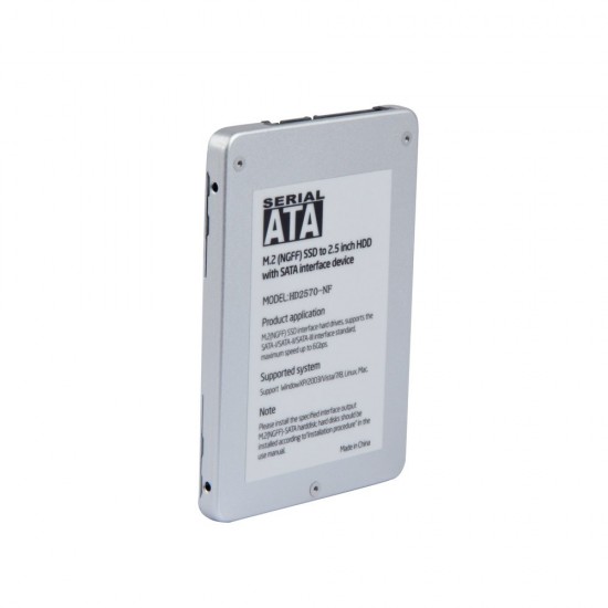 Makki кутия за ссд Caddy Convertor M.2 NGFF SSD to 2.5