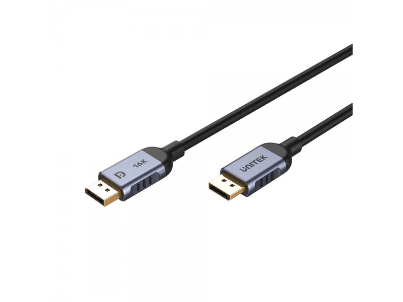 Unitek кабел Display Port 2.1 DP M / M - 8K@120Hz, Black - C1626GY-2M