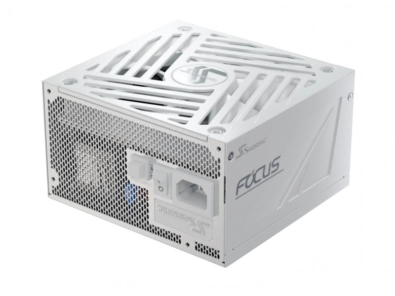 Seasonic захранване PSU ATX 3.1 750W Gold, Full Modular, PCIe 5.1 - FOCUS-GX-750-V4-WHITE