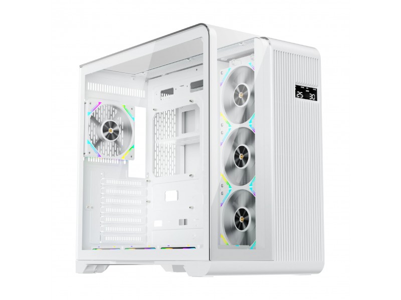 1stPlayer кутия Case ATX - RT7 White - LED display
