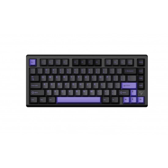 VGN безжична геймърска механична клавиатура Wireless Gaming Mechanical Keyboard - VXE75 V2 Misty Purple - Aniya Switches, BT5.0, 2.4G, Aluminium
