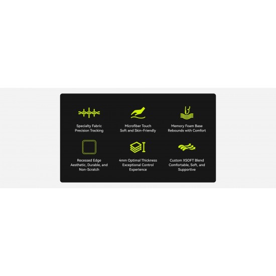 ATK професионален геймърски пад за мишка Gaming Mousepad 99G CARBON - Korean Polyurethane, 490 x 420 mm