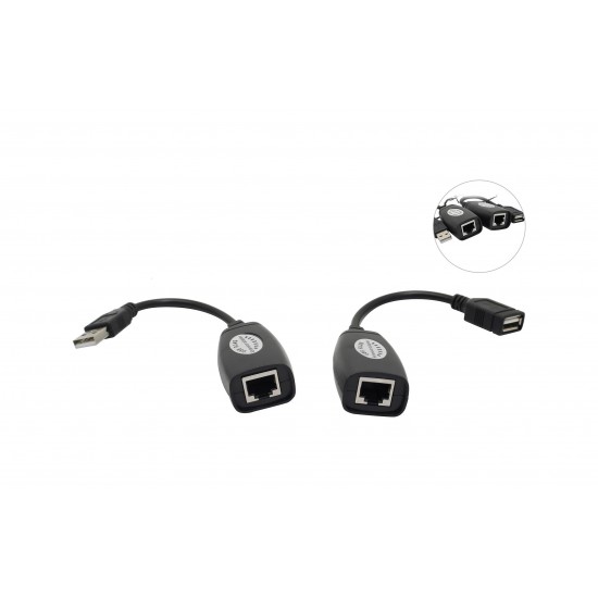 VCom удължител USB Extension over LAN - USB AM / AF - CU824