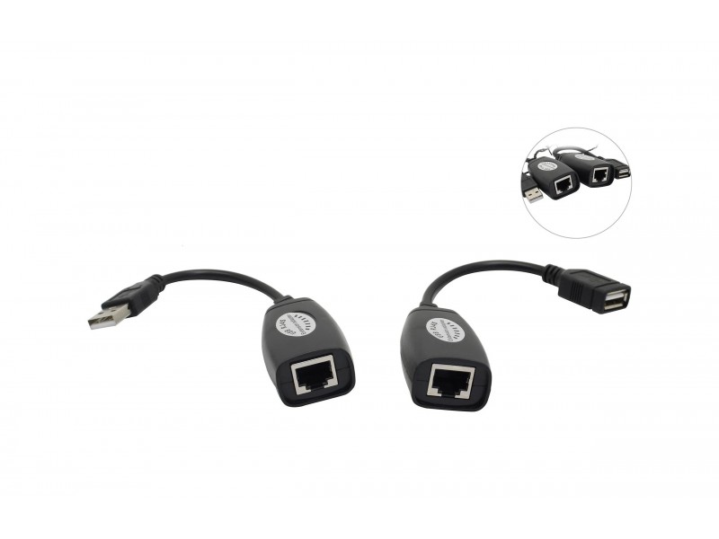 VCom удължител USB Extension over LAN - USB AM / AF - CU824