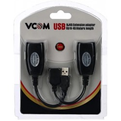 VCom удължител USB Extension over LAN - USB AM / AF - CU824