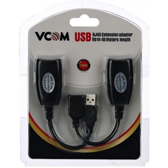 VCom удължител USB Extension over LAN - USB AM / AF - CU824