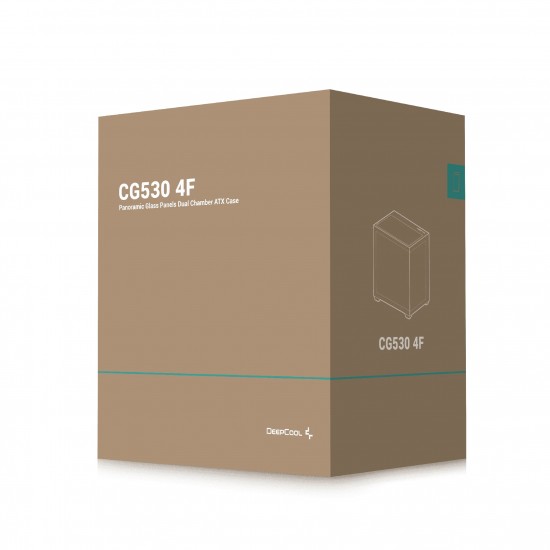 DeepCool кутия Case ATX - CG530 4F - 4 ARGB Fans
