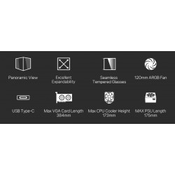 Zalman кутия Case mATX - P10 Black Zalman кутия Case mATX - P10 Black