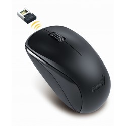Genius безжична мишка Wireless Mouse - NX-7000 Black - 2.4GHz