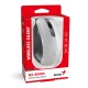 Genius безжина безшумна мишка Wireless Silent Mouse - NX-8008S White+Gray - Silent, 2.4GHz