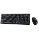 Genius клавиатура и мишка Wireless Keyboard and Mouse - KM-8101 Black - AI, BG, 2.4GHZ