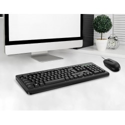 Genius клавиатура и мишка Keyboard and Mouse - KM-160 Black - AI, BG, USB Genius клавиатура и мишка Keyboard and Mouse - KM-160 Black - AI, BG, USB