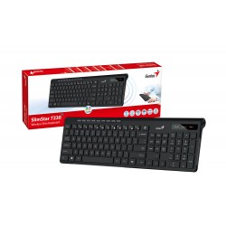 Genius клавиатура кирилизирана безжична Wireless Slim Keyboard SlimStar 7230 Black - AI, BG, 2.4Ghz Genius клавиатура кирилизирана безжична Wireless Slim Keyboard SlimStar 7230 Black - AI, BG, 2.4Ghz