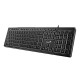 Genius клавиатура кирилизирана Keyboard SlimStar 820 Black  - AI, Illuminated, Slim, BG, USB