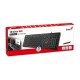 Genius клавиатура кирилизирана Keyboard SlimStar 820 Black  - AI, Illuminated, Slim, BG, USB