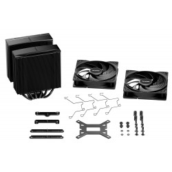 be quiet! охладител за процесор CPU Cooler - Pure Rock Pro 3 Black - Dual-Tower