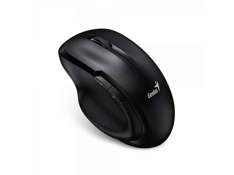 Genius безжина безшумна мишка Mouse Wireless Silent - Ergo 8200S Black - Silent, 2.4GHz
