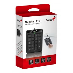 Genius цифрова клавиатура кийпад Keypad USB NumPad 110 Genius цифрова клавиатура кийпад Keypad USB NumPad 110