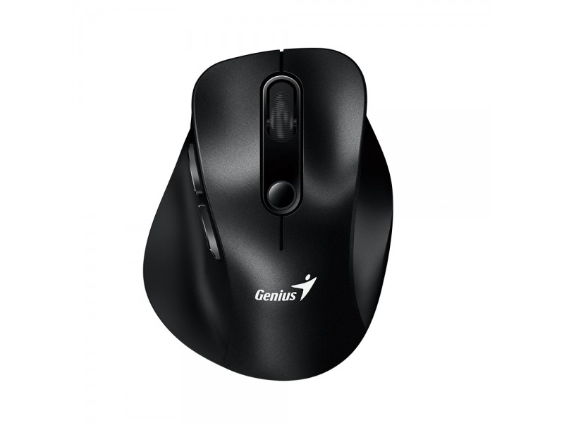 Genius безжина безшумна мишка Wireless Silent Mouse Ergo 9000S - Silent, Bluetooth, 2.4G, Black