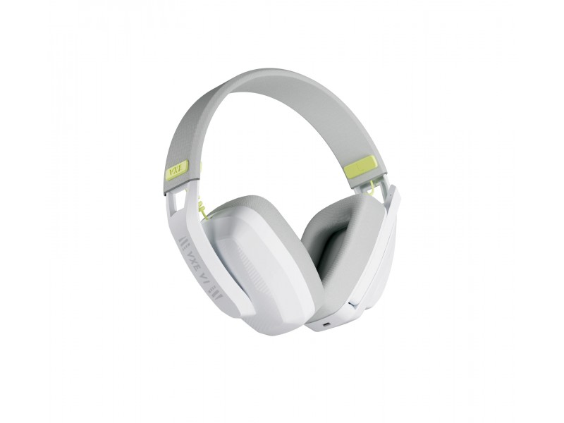 VGN безжични геймърски слушалки Wireless Gaming Headphones - SIREN V1 White - Bluetooth 5.3, 2.4G